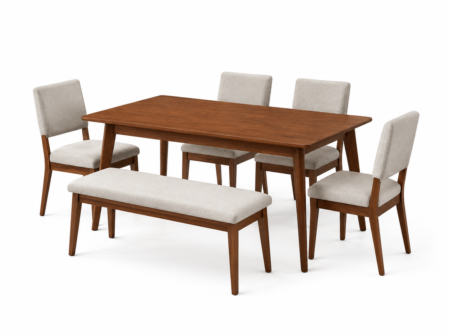 Comedor Menta para 6 Personas con Banco