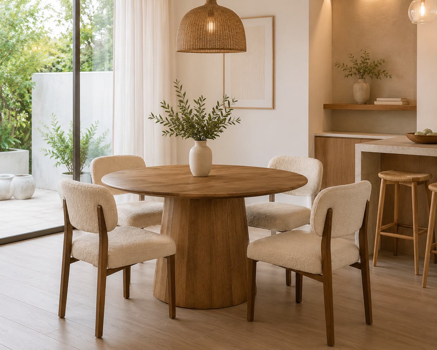 Silla Oxford | Silla para Comedor de Madera Natural