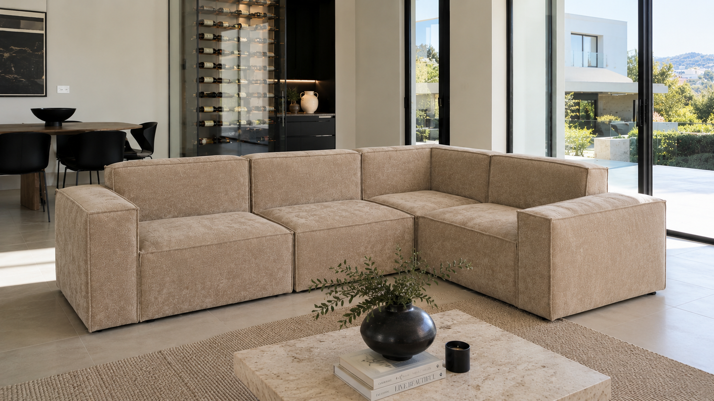 Sala Modular Cristy | Sala Contemporánea Flexible y Cómoda
