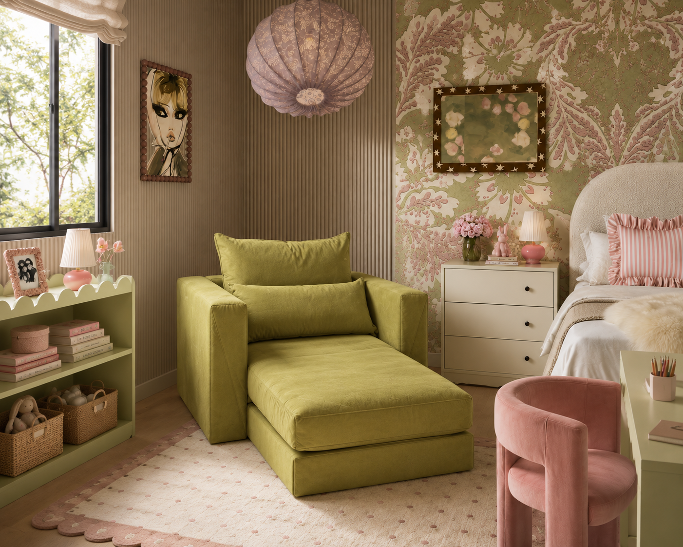 Sofá Cama Venecia Individual | Diseño Premium para Sala y TV Room