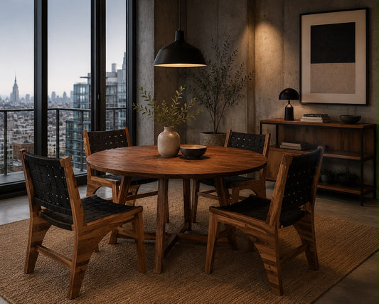 Sillón Mayto | Elegante de Madera para Comedor o Sala
