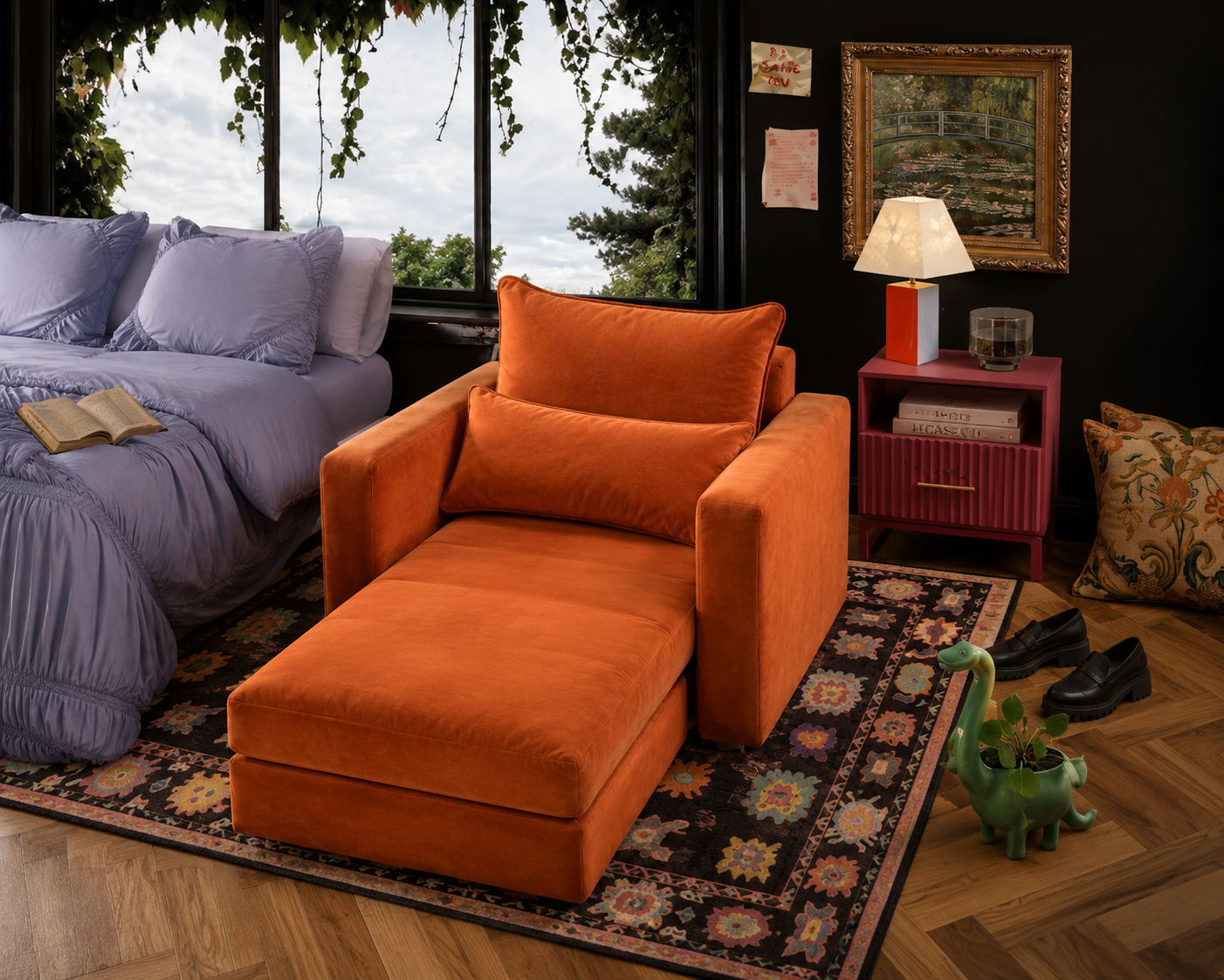 Sofá Cama Venecia Individual | Diseño Premium para Sala y TV Room