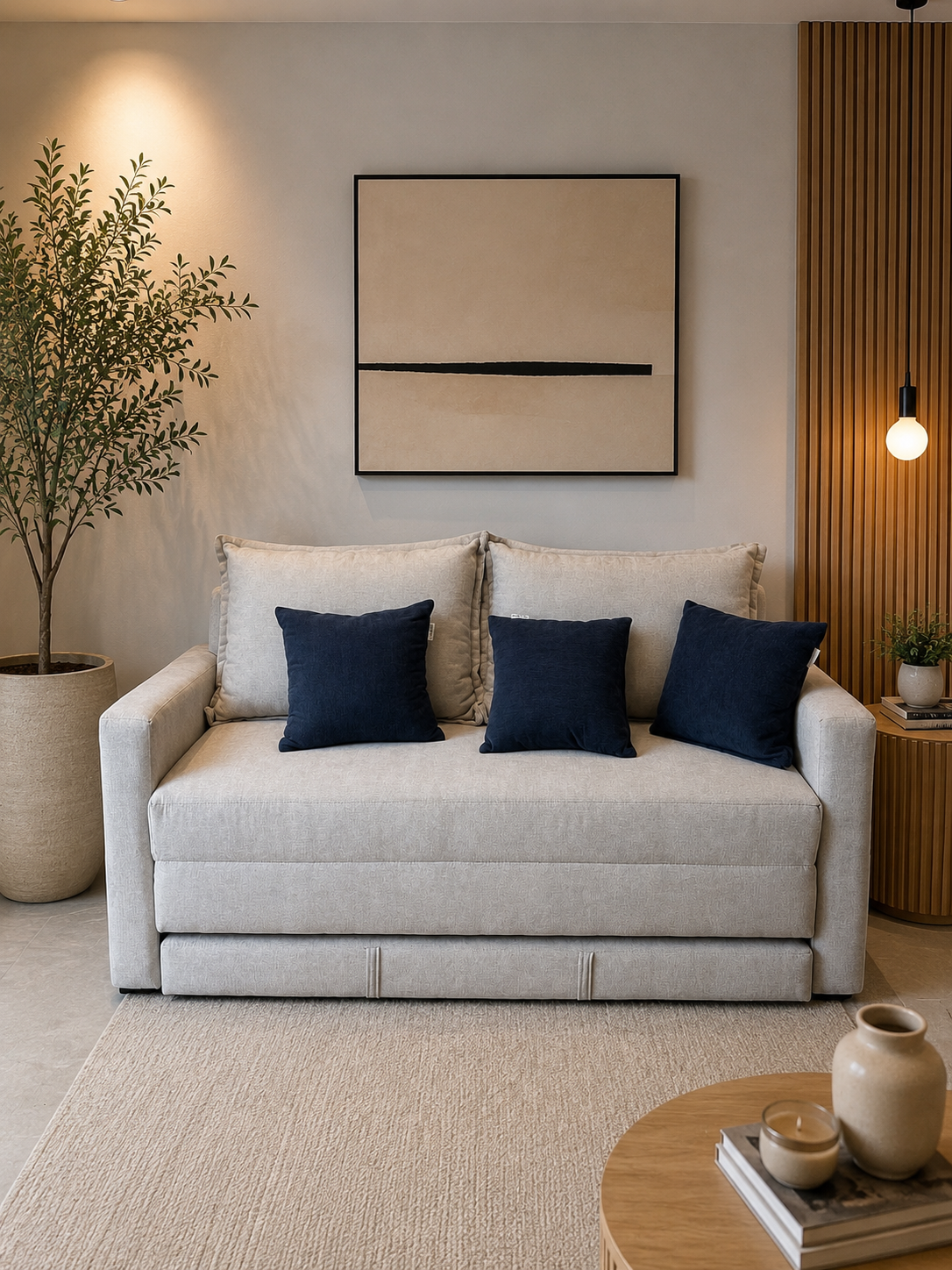 Sofá Cama Venecia Queen Size | Diseño Premium para Sala y TV Room