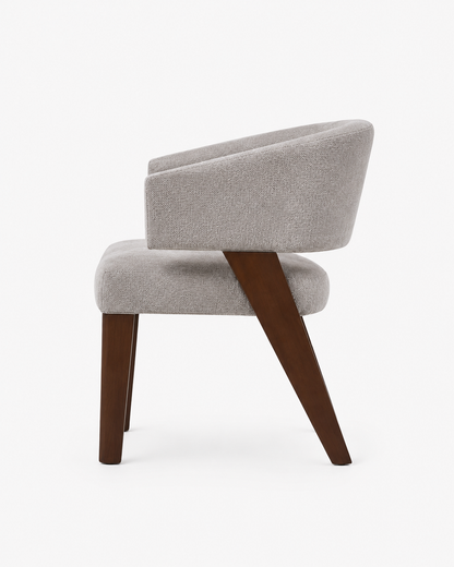 Silla Agra | Silla para Comedor de Madera Natural