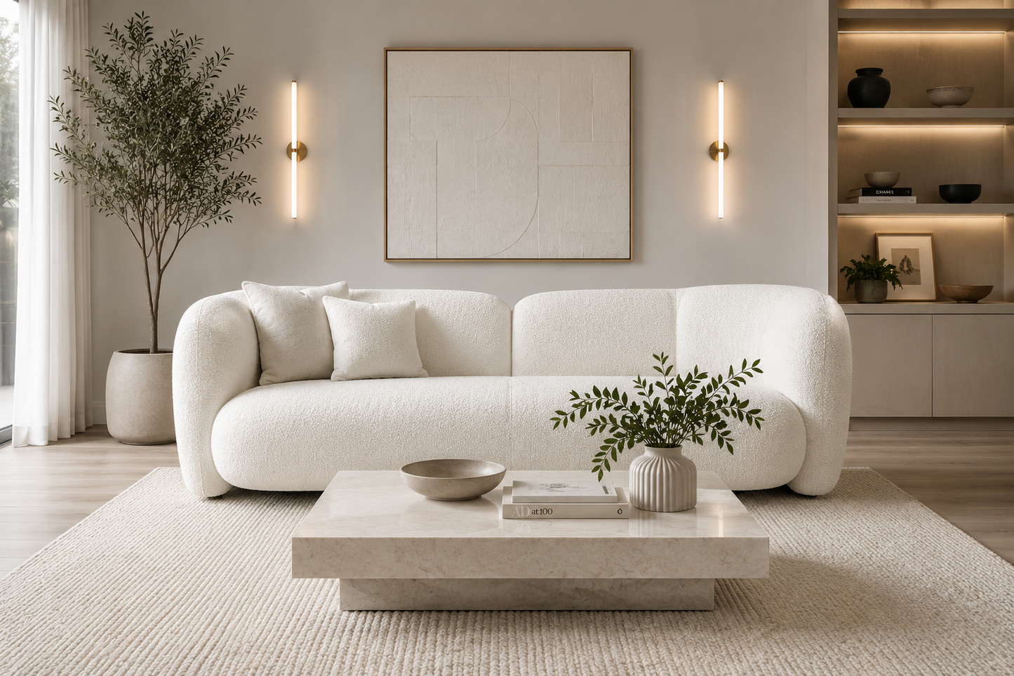 Sofá Sara de Diseño | Sofá Moderno Curvo
