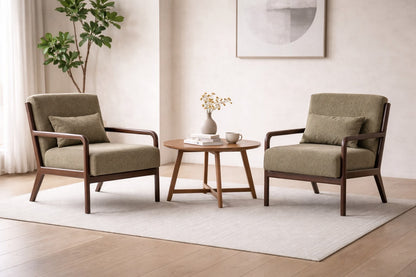Sillón Fresno | Elegante de Madera para Sala