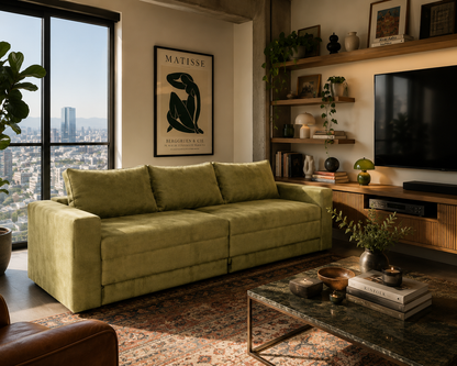 Sofá Cama Venecia Familiar 2 Piezas | Diseño Premium para Sala y TV Room