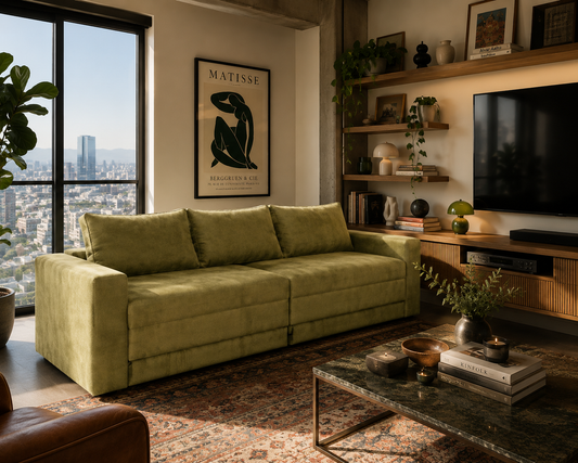 Sofá Cama Venecia Familiar 2 Piezas | Diseño Premium para Sala y TV Room