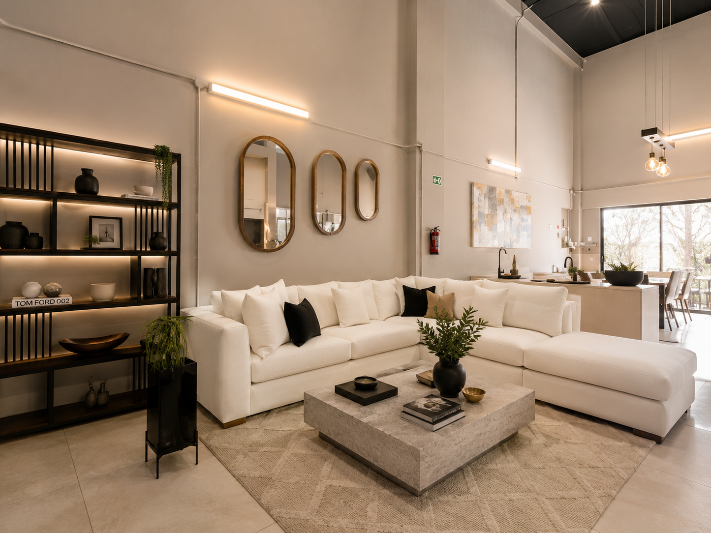 Sala Laura de Diseño | Sala Moderna Amplia y Sofisticada
