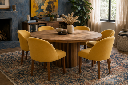 Silla Corsal | Silla para Comedor de Madera Natural