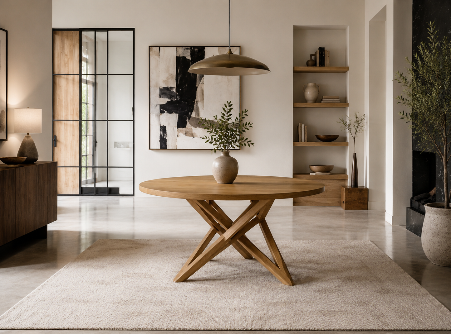 Mesa Japón de Madera Natural | Comedor Moderno
