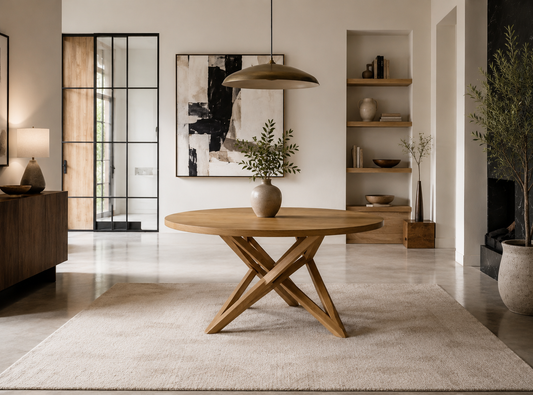 Mesa Japón de Madera Natural | Comedor Moderno
