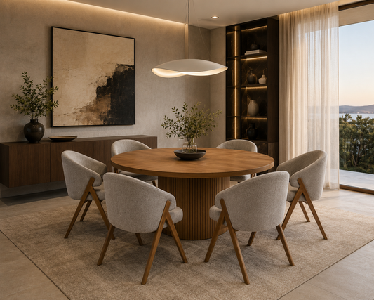 Silla Terranova | Silla para Comedor de Madera Natural