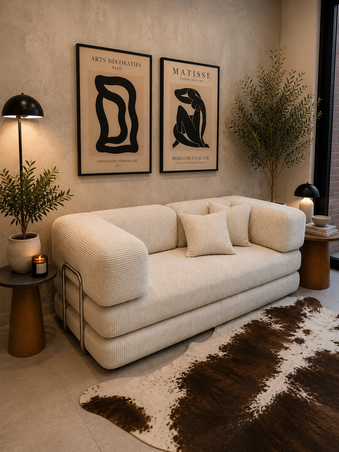Sofá Cama Teddy Queen Size | Sofá Cama Cómodo para Sala y Visitas