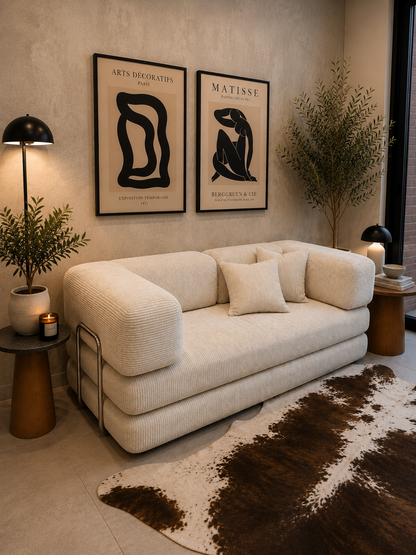 Sofá Cama Teddy Queen Size | Sofá Cama Cómodo para Sala y Visitas