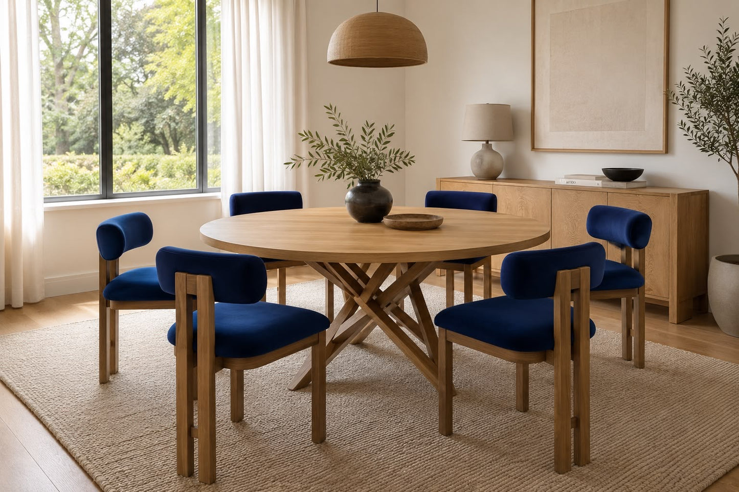 Silla Tokyo | Silla para Comedor de Madera Natural